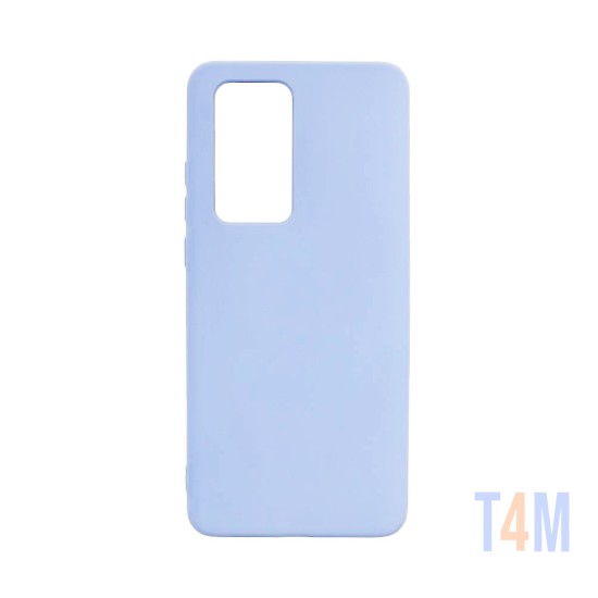 Funda De Silicona Para Huawei P40 Azul